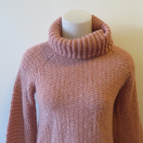 CALYPSO ST. BARTH HIGH-LOW TURTLENECK SWEATER XS * - Picture 3 of 8